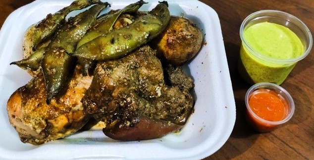 Deliciosa pachamanca de Dina